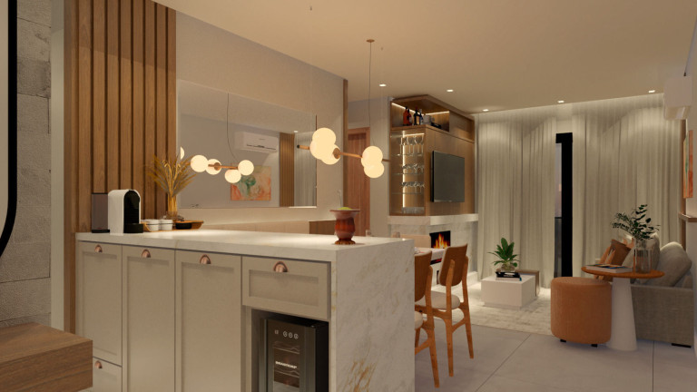 Imóvel com 2 Quartos à Venda, 61 m² em Carniel - Gramado