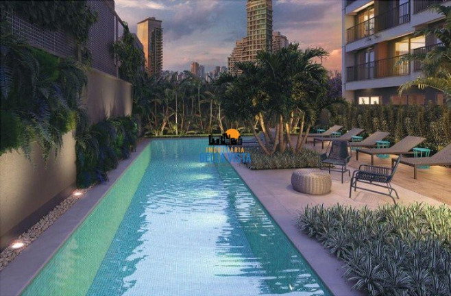 Imagem Apartamento com 1 Quarto à Venda, em Brooklin Paulista - São Paulo Imagem Apartamento com 1 Quarto à Venda, em Brooklin Paulista - São Paulo