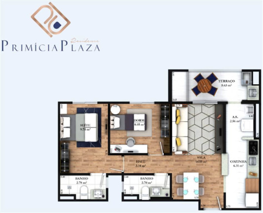 Imagem Apartamento com 2 Quartos à Venda, 64 m² em Guilhermina - Praia Grande Imagem Apartamento com 2 Quartos à Venda, 64 m² em Guilhermina - Praia Grande