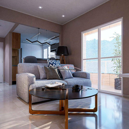 Imagem Apartamento com 1 Quarto à Venda, 40 m² em Boqueirão - Praia Grande