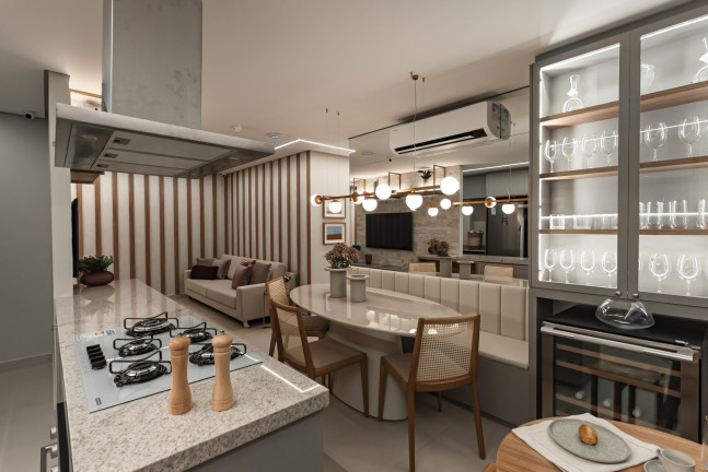 Imagem Apartamento com 3 Quartos à Venda, 77 m² em Vila Rosa - Goiânia