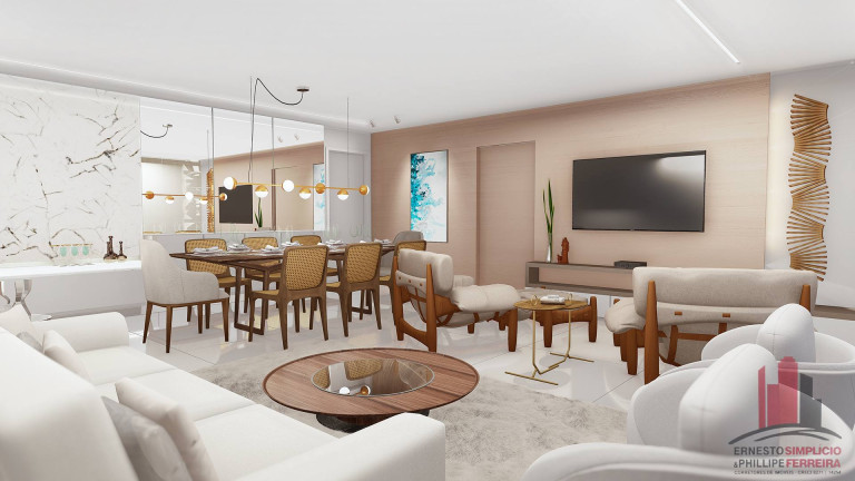 Imagem Apartamento com 4 Quartos à Venda, 145 m²