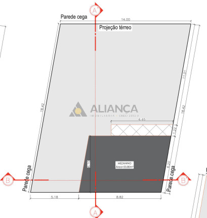 Imagem Galpão para Alugar, 315 m² em Centro - Navegantes