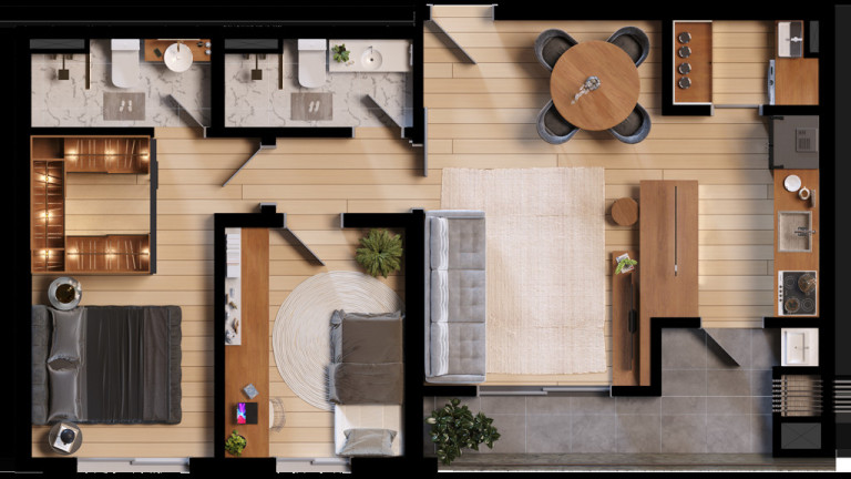 Imagem Imóvel com 3 Quartos à Venda, 86 m² em Santa Quitéria - Curitiba Imagem Imóvel com 3 Quartos à Venda, 86 m² em Santa Quitéria - Curitiba