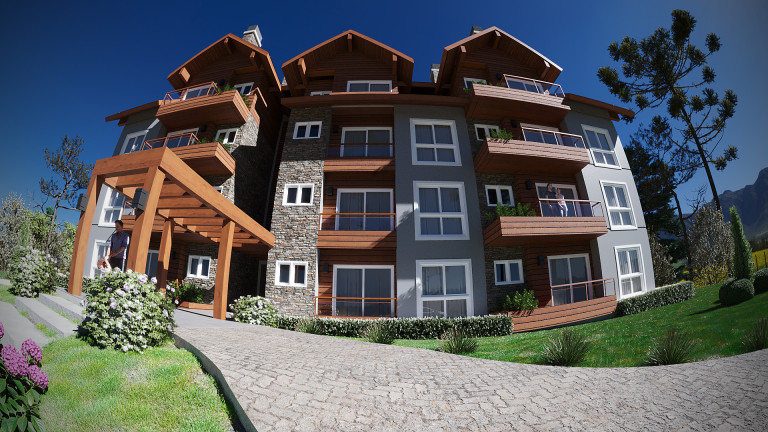 Imagem Apartamento com 2 Quartos à Venda, 77 m² em Av. Central - Gramado Imagem Apartamento com 2 Quartos à Venda, 77 m² em Av. Central - Gramado