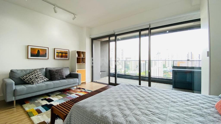 Apartamento com 1 Quarto para Alugar, 41 m² em Brooklin - São Paulo