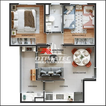 Imagem Apartamento com 2 Quartos à Venda, 40 m² em Ponte Grande - Guarulhos