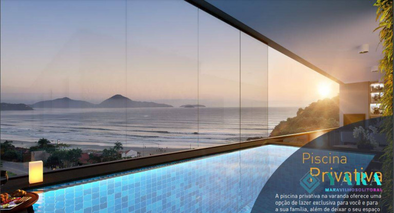 Imagem Apartamento com 2 Quartos à Venda, 70 m² em Tenorio - Ubatuba