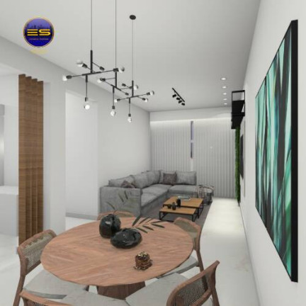 Imagem Apartamento com 2 Quartos à Venda, 63 m² em Canto Do Forte - Praia Grande
