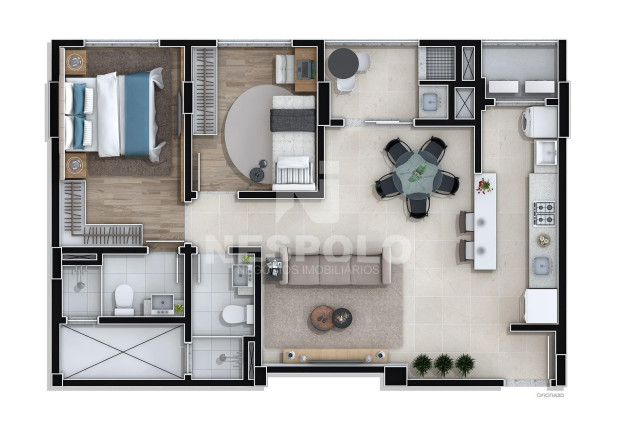 Imagem Apartamento com 1 Quarto à Venda, 71 m² em São Judas - Itajai Imagem Apartamento com 1 Quarto à Venda, 71 m² em São Judas - Itajai