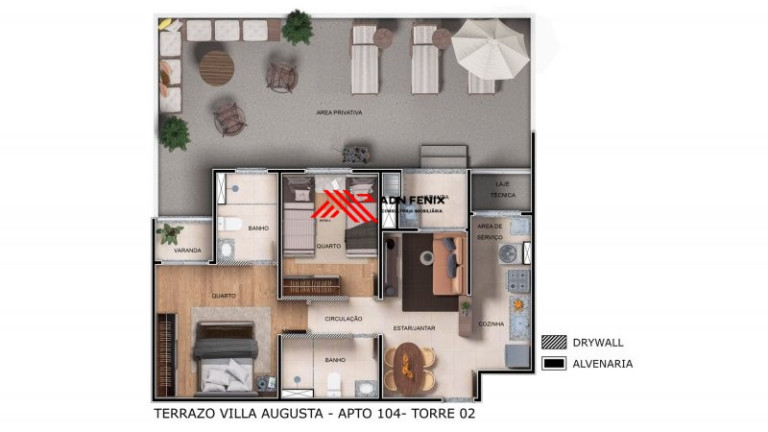 Imagem Apartamento com 2 Quartos à Venda, 55 m² em Vila Augusta - Guarulhos