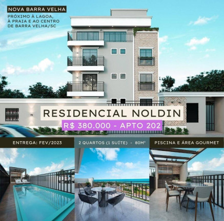 Apartamento com 3 Quartos à Venda,  em Nova Barra Velha - Barra Velha
