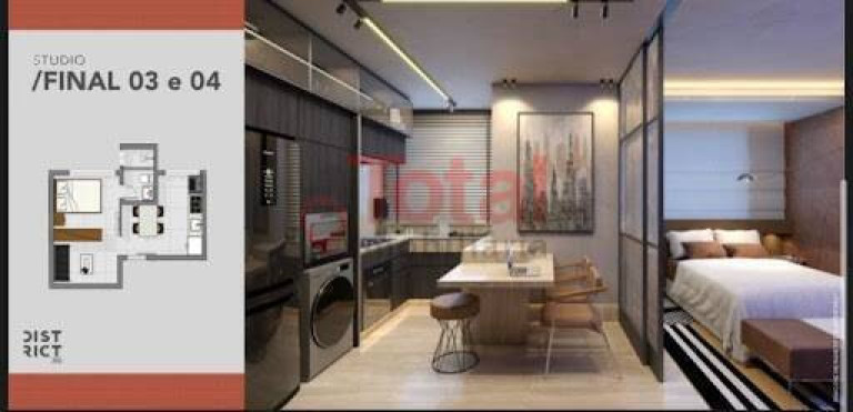 Imagem Kitnet com 1 Quarto à Venda, 36 m² em Horto - Ipatinga