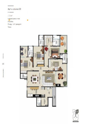 Imagem Apartamento com 4 Quartos à Venda, 305 m² em Praia Do Morro - Guarapari Imagem Apartamento com 4 Quartos à Venda, 305 m² em Praia Do Morro - Guarapari
