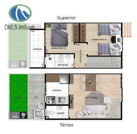 Imagem Casa com 2 Quartos à Venda, 60 m² em Chácara Real (caucaia Do Alto) - Cotia Imagem Casa com 2 Quartos à Venda, 60 m² em Chácara Real (caucaia Do Alto) - Cotia