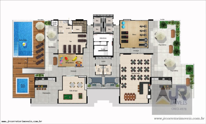 Imagem Apartamento com 3 Quartos à Venda, 85 m² em Praia Itaparica - Vila Velha