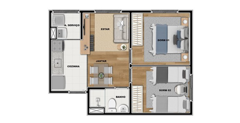 Imagem Apartamento com 2 Quartos à Venda, 41 m² em Penha - São Paulo Imagem Apartamento com 2 Quartos à Venda, 41 m² em Penha - São Paulo