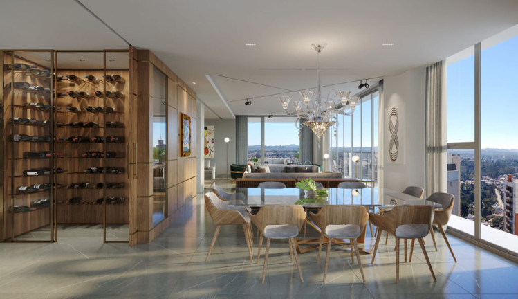 Imagem Apartamento com 4 Quartos à Venda, 341 m² em Campo Comprido - Curitiba