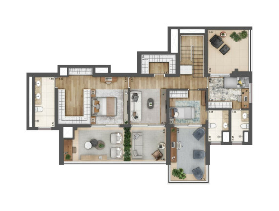 Imagem Apartamento com 3 Quartos à Venda, 131 m² em Chácara Klabin - São Paulo Imagem Apartamento com 3 Quartos à Venda, 131 m² em Chácara Klabin - São Paulo