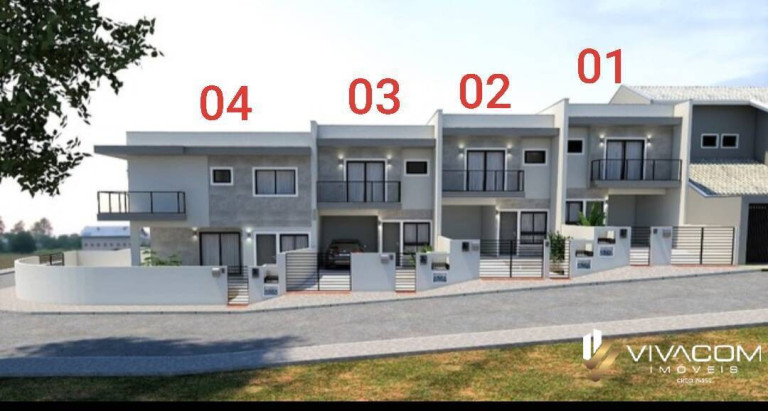 Imagem Casa com 2 Quartos à Venda, 85 m² em Forquilhas - São José Imagem Casa com 2 Quartos à Venda, 85 m² em Forquilhas - São José
