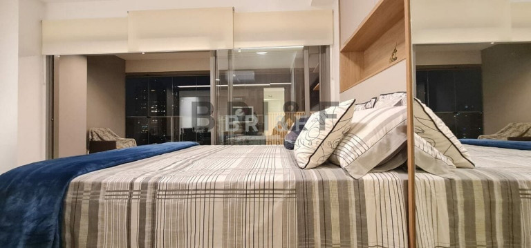 Imagem Apartamento com 1 Quarto para Alugar, 40 m² em Brooklin - São Paulo Imagem Apartamento com 1 Quarto para Alugar, 40 m² em Brooklin - São Paulo