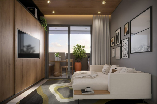 Studio com 1 Quarto à Venda, 32 m² em Vila Pompéia - São Paulo