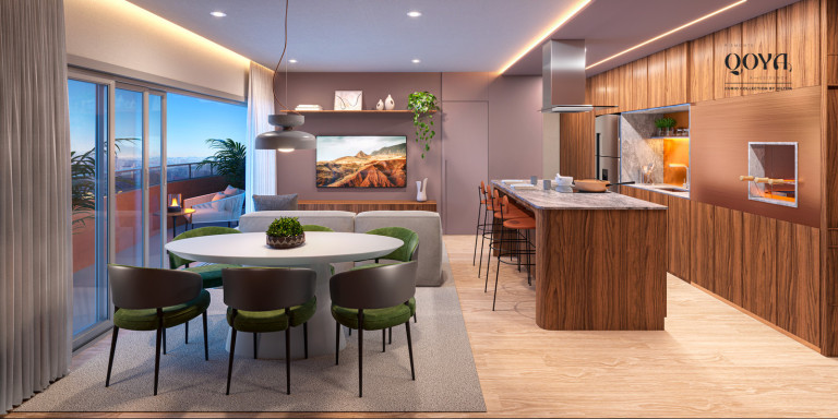 Imagem Apartamento com 1 Quarto à Venda, 55 m² em Batel - Curitiba Imagem Apartamento com 1 Quarto à Venda, 55 m² em Batel - Curitiba