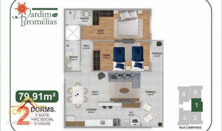 Imagem Imóvel com 2 Quartos à Venda, 79 m² em Boqueirão - Praia Grande Imagem Imóvel com 2 Quartos à Venda, 79 m² em Boqueirão - Praia Grande