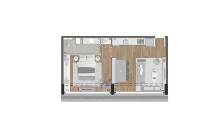 Imagem Imóvel com 1 Quarto à Venda, 103 m² em Itaim Bibi - São Paulo