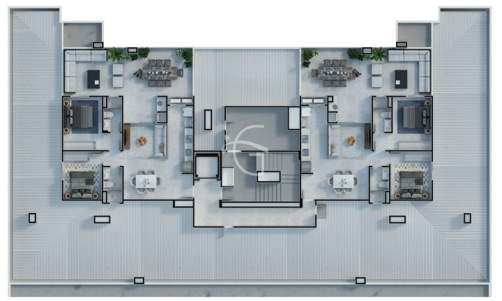 Imagem Apartamento com 2 Quartos à Venda, 58 m² em Praia De Itaguaçu - São Francisco Do Sul