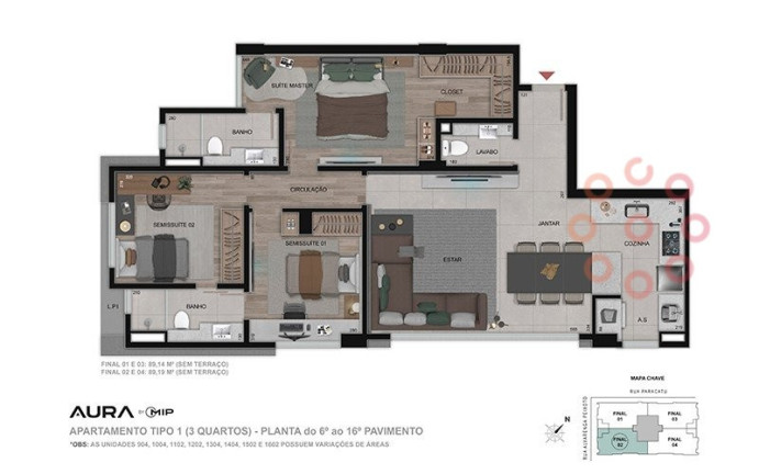 Imagem Apartamento com 4 Quartos à Venda, 185 m² em Santo Agostinho - Belo Horizonte