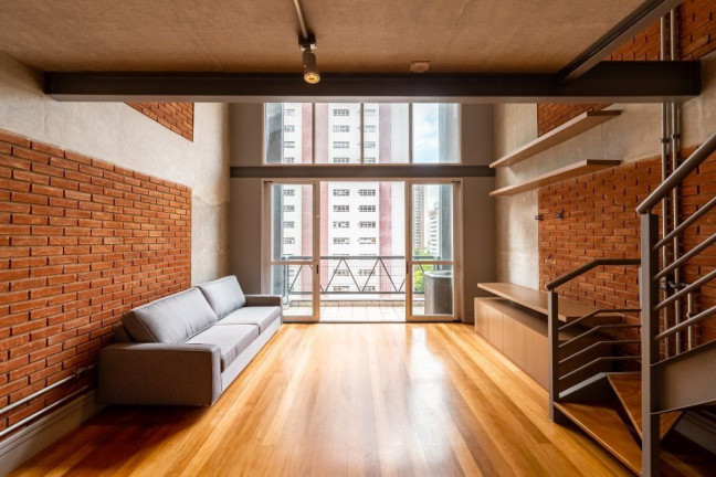 Imagem Apartamento com 1 Quarto para Alugar, 77 m² em Itaim Bibi - São Paulo Imagem Apartamento com 1 Quarto para Alugar, 77 m² em Itaim Bibi - São Paulo