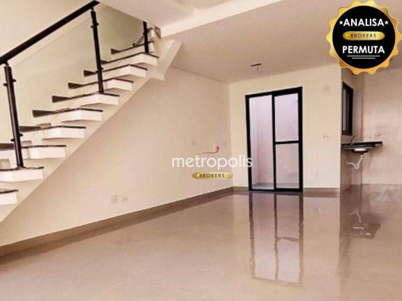 Sobrado com 3 Quartos à Venda, 129 m² em Vila Curuçá - Santo André