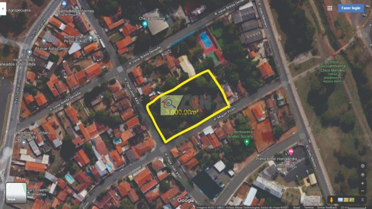 Terreno à Venda, 3.800 m² em Parque Ortolândia - Hortolândia