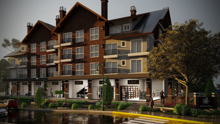 Imagem Apartamento com 2 Quartos à Venda, 84 m² em Av. Central - Gramado