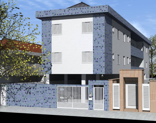 Imagem Apartamento com 2 Quartos à Venda, 47 m² em Vila Voturua - São Vicente