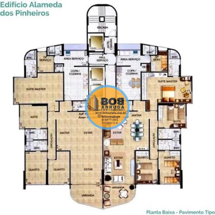 Imagem Apartamento com 4 Quartos à Venda, 173 m² em Boa Viagem - Recife