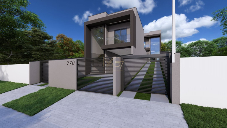 Imagem Sobrado com 3 Quartos à Venda, 110 m² em Xaxim - Curitiba Imagem Sobrado com 3 Quartos à Venda, 110 m² em Xaxim - Curitiba