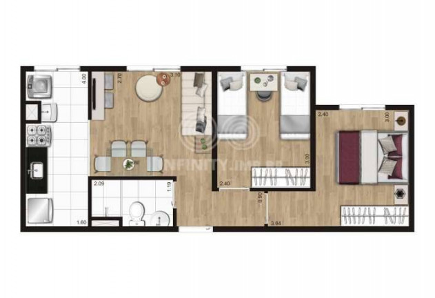 Imagem Apartamento com 2 Quartos à Venda, 41 m² em Panamby - São Paulo Imagem Apartamento com 2 Quartos à Venda, 41 m² em Panamby - São Paulo