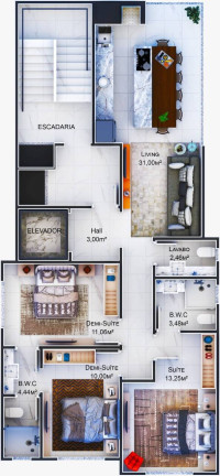 Imagem Apartamento com 3 Quartos à Venda, 86 m² em Centro - Itapema Imagem Apartamento com 3 Quartos à Venda, 86 m² em Centro - Itapema