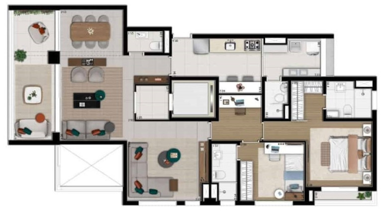 Imagem Imóvel com 3 Quartos à Venda, 127 m² em Jardim Paulista - São Paulo Imagem Imóvel com 3 Quartos à Venda, 127 m² em Jardim Paulista - São Paulo