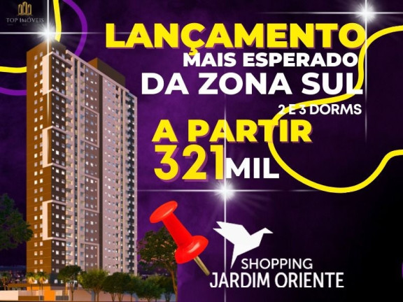 Apartamento com 2 Quartos à Venda, 56 m² em Jardim Oriente - São José Dos Campos