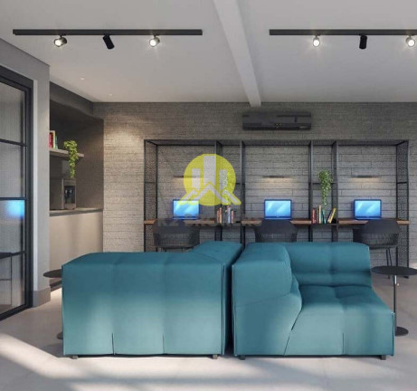 Imagem Studio com 1 Quarto à Venda, 22 m² em Mercês - Curitiba Imagem Studio com 1 Quarto à Venda, 22 m² em Mercês - Curitiba