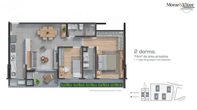 Imagem Apartamento com 3 Quartos à Venda, 87 m² em Campo Comprido - Curitiba Imagem Apartamento com 3 Quartos à Venda, 87 m² em Campo Comprido - Curitiba