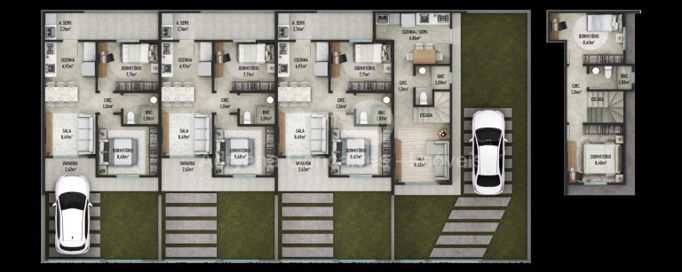Imagem Casa com 2 Quartos à Venda, 60 m² em Barra Velha Imagem Casa com 2 Quartos à Venda, 60 m² em Barra Velha