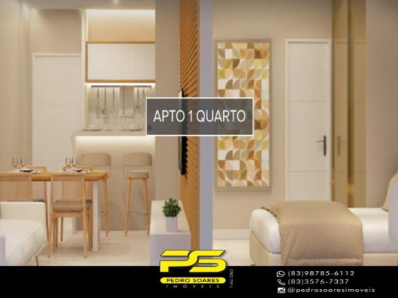 Imagem Apartamento com 1 Quarto à Venda, 51 m² em Manaíra - João Pessoa Imagem Apartamento com 1 Quarto à Venda, 51 m² em Manaíra - João Pessoa