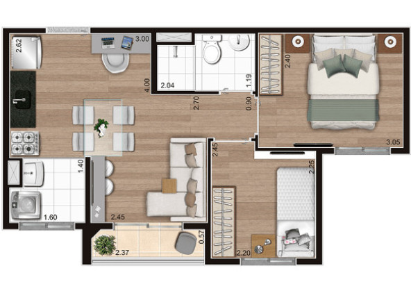 Imagem Apartamento com 2 Quartos à Venda, 37 m² em Jardim Helena - São Paulo Imagem Apartamento com 2 Quartos à Venda, 37 m² em Jardim Helena - São Paulo