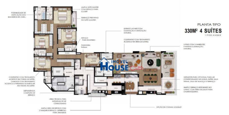 Imagem Apartamento com 4 Quartos à Venda, 332 m² em Itaim Bibi - São Paulo Imagem Apartamento com 4 Quartos à Venda, 332 m² em Itaim Bibi - São Paulo