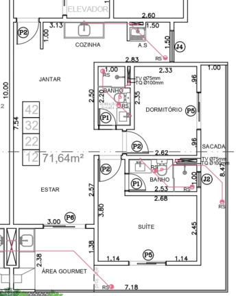 Imagem Apartamento com 2 Quartos à Venda, 71 m² em Perequê Açu - Ubatuba