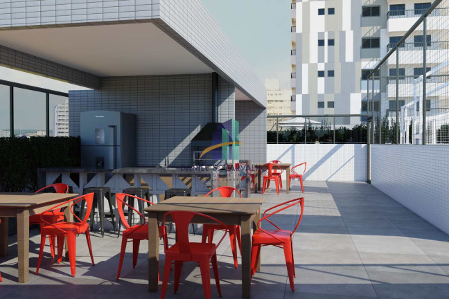 Imagem Apartamento com 2 Quartos à Venda, 76 m² em Guilhermina - Praia Grande